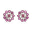 YUBI Multicolour Silver Studs for Women (YUBI 0014 E)