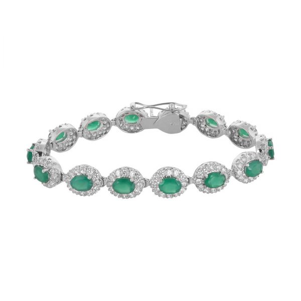YUBI Multicolour Silver Bracelet for Women (YUBI 0023 B)