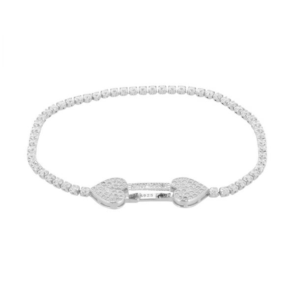 YUBI Silver Bracelet for Women (YUBI 0025 B)