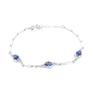YUBI Silver Bracelet for Women (YUBI 0028 B)