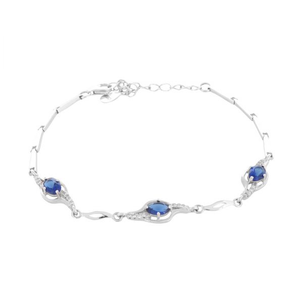YUBI Silver Bracelet for Women (YUBI 0028 B)