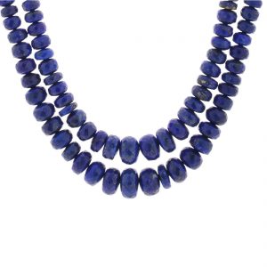 YUBI Dark Blue Gem Stone Necklace for Women (YUBI 0034 S)