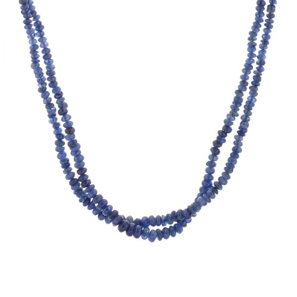 YUBI Dark Blue Gem Stone Necklace for Women (YUBI 0036 S)