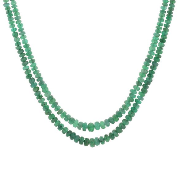 YUBI Green Gem Stone Necklace for Women (YUBI 0040 S)