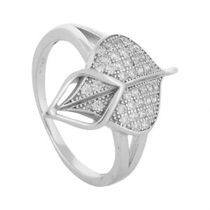 YUBI Silver Ring for Women (YUBI 0086 R)
