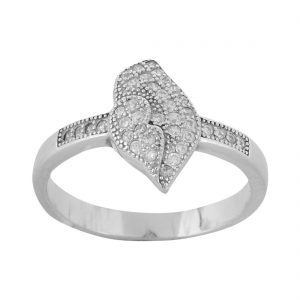 YUBI Silver Ring for Women (YUBI 0096 R)