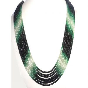 Multi Color Precious Stone Mala