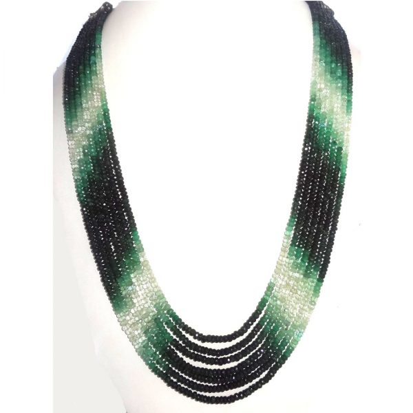 Multi Color Precious Stone Mala