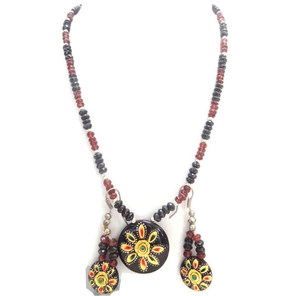 Multi Color Precious Stone Mala