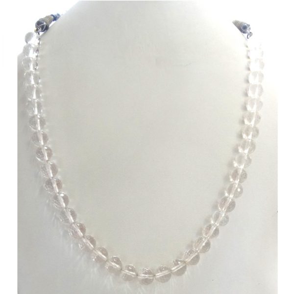 White Crystal Mala